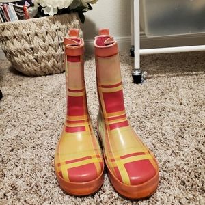 Girls Rain Boots SZ 13/1